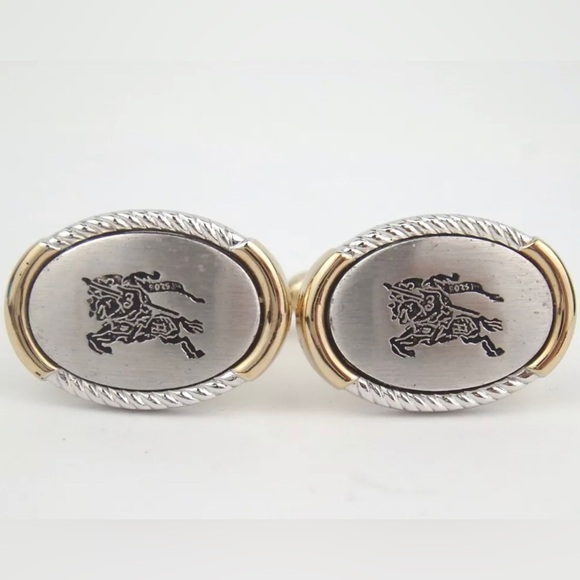 Burberrys 2Pc Cufflinks & Neck Tie Pin Set π₯β€οΈ - Picture 3 of 10